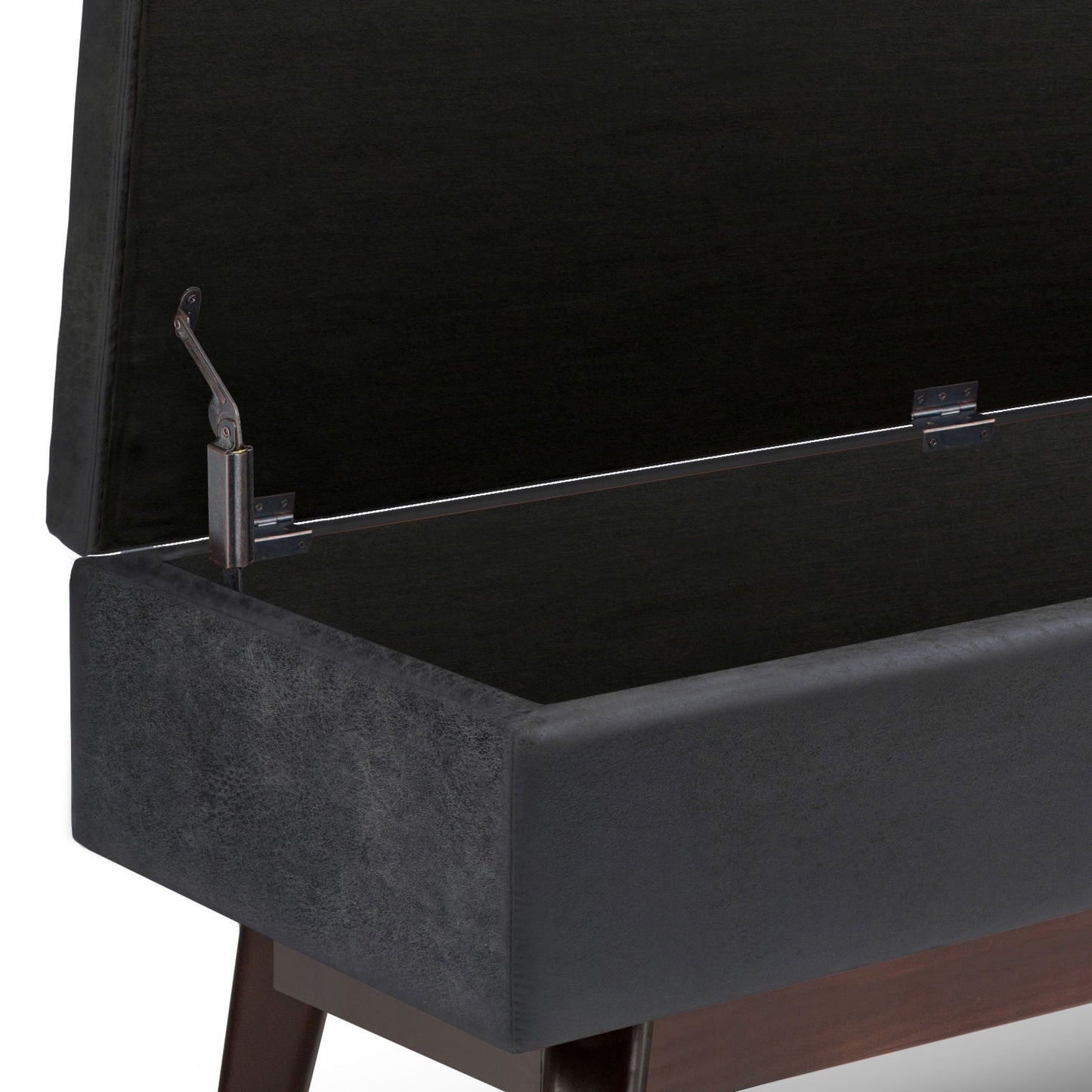 Owen - Upholstered Rectangular Storage Ottoman Simpli-Home