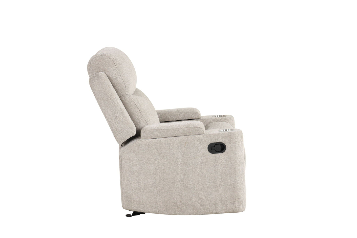 Galya - Motion Glider Recliner - Light Gray Acme