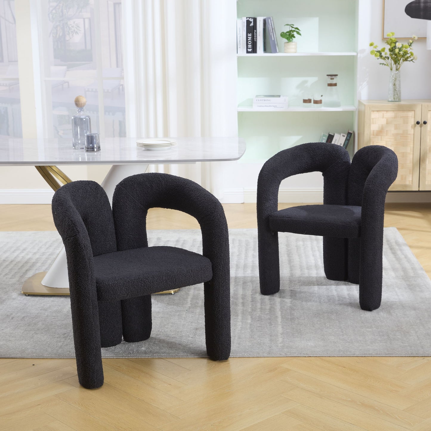 Coolmore Contemporary Designed Accent / Dining Chair With Armrests Home Essentials
