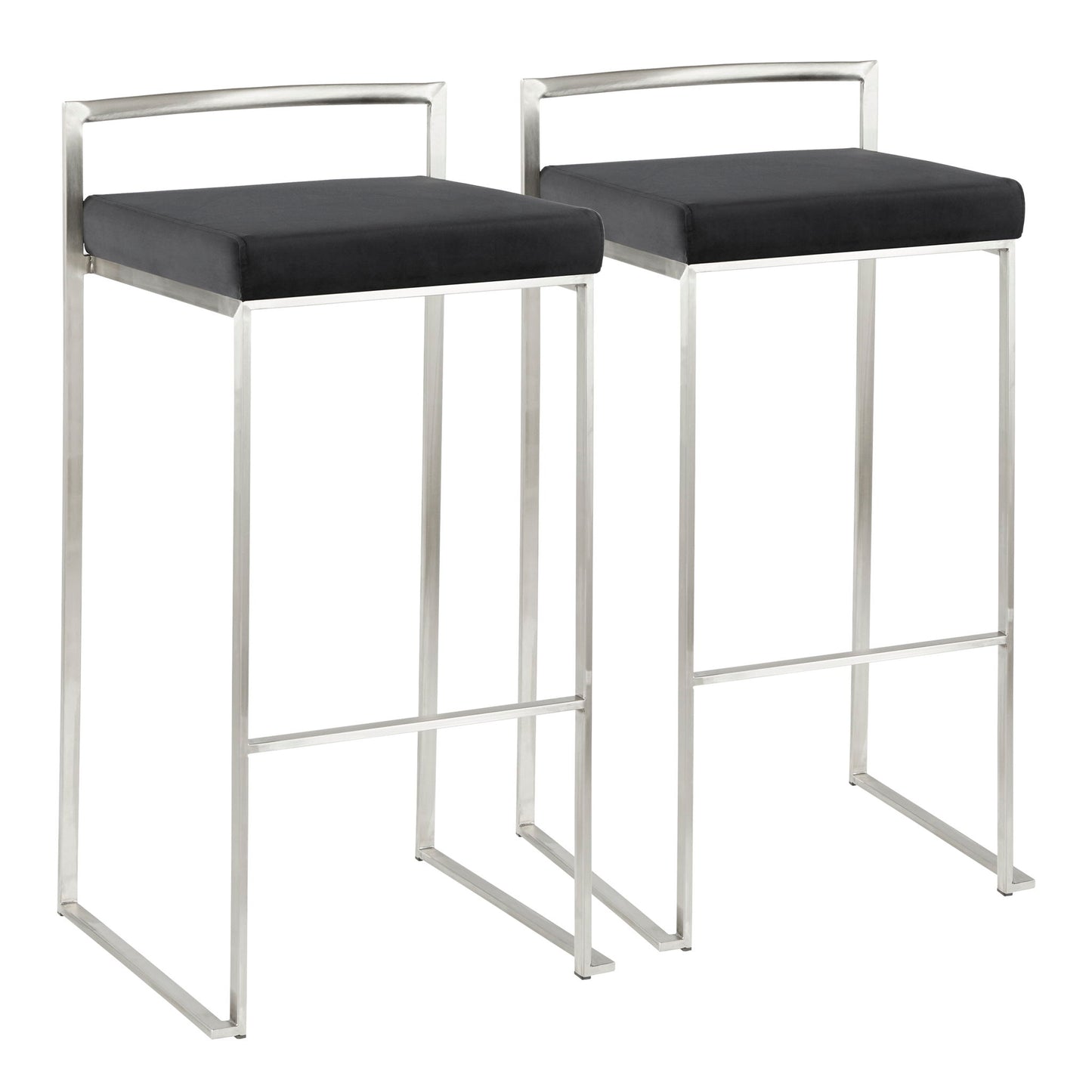 Fuji - Contemporary And Elegant Design Stackable Barstool Lumi Source