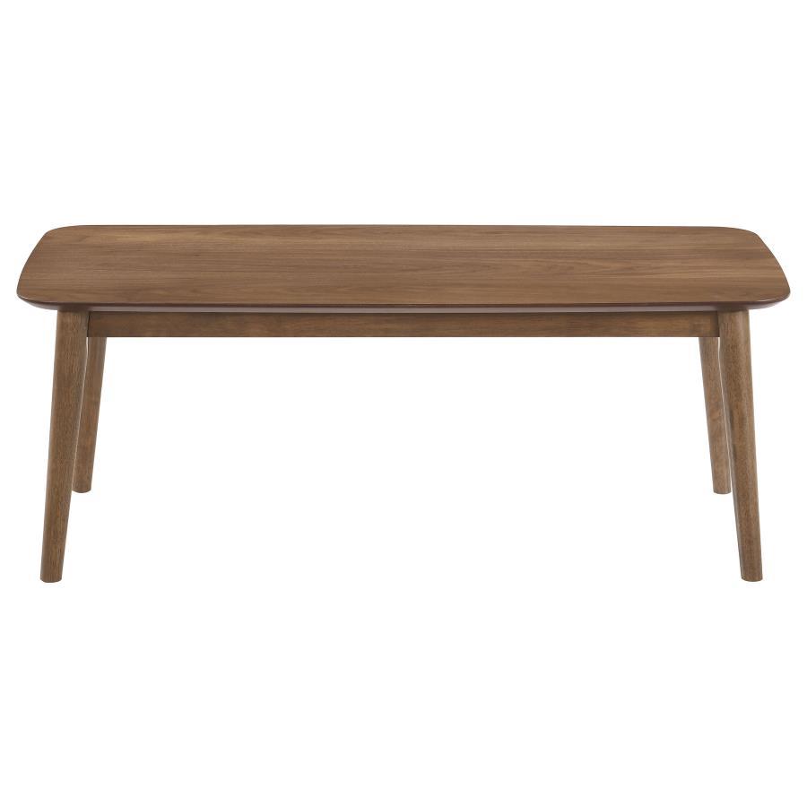 Radley - 3 Piece Rectangular Coffee Table Set - Natural Walnut CoasterEssence
