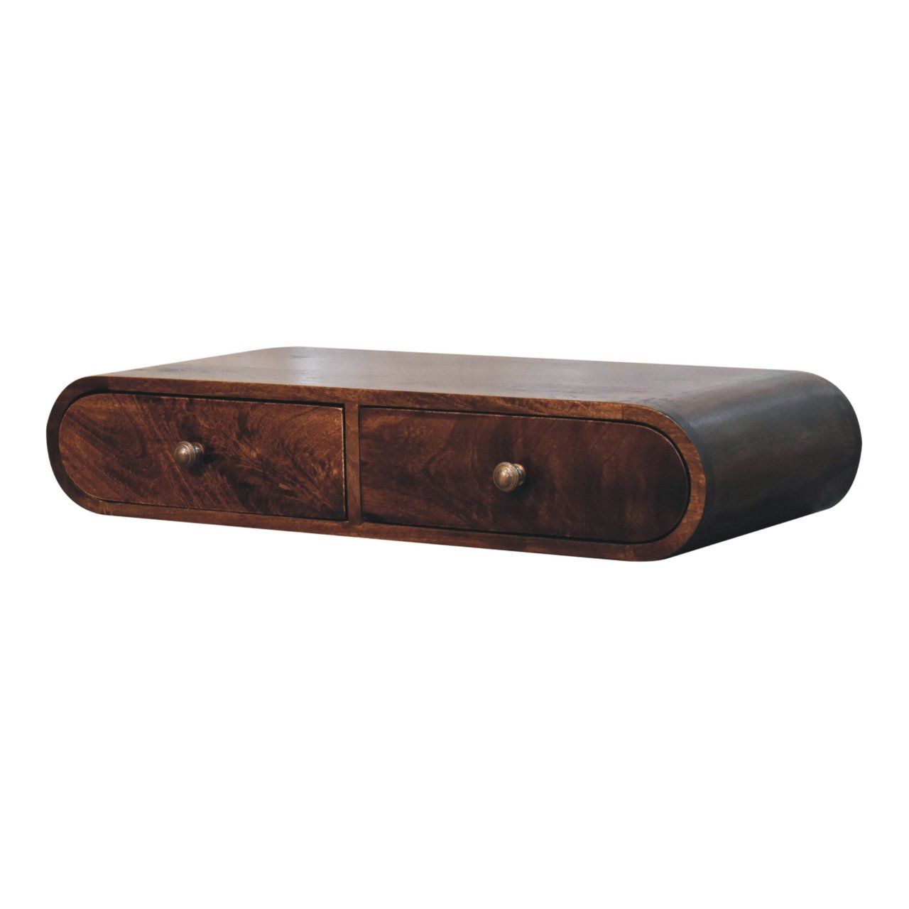 Wall Mounted Console Table - Walnut Artisan Furniture