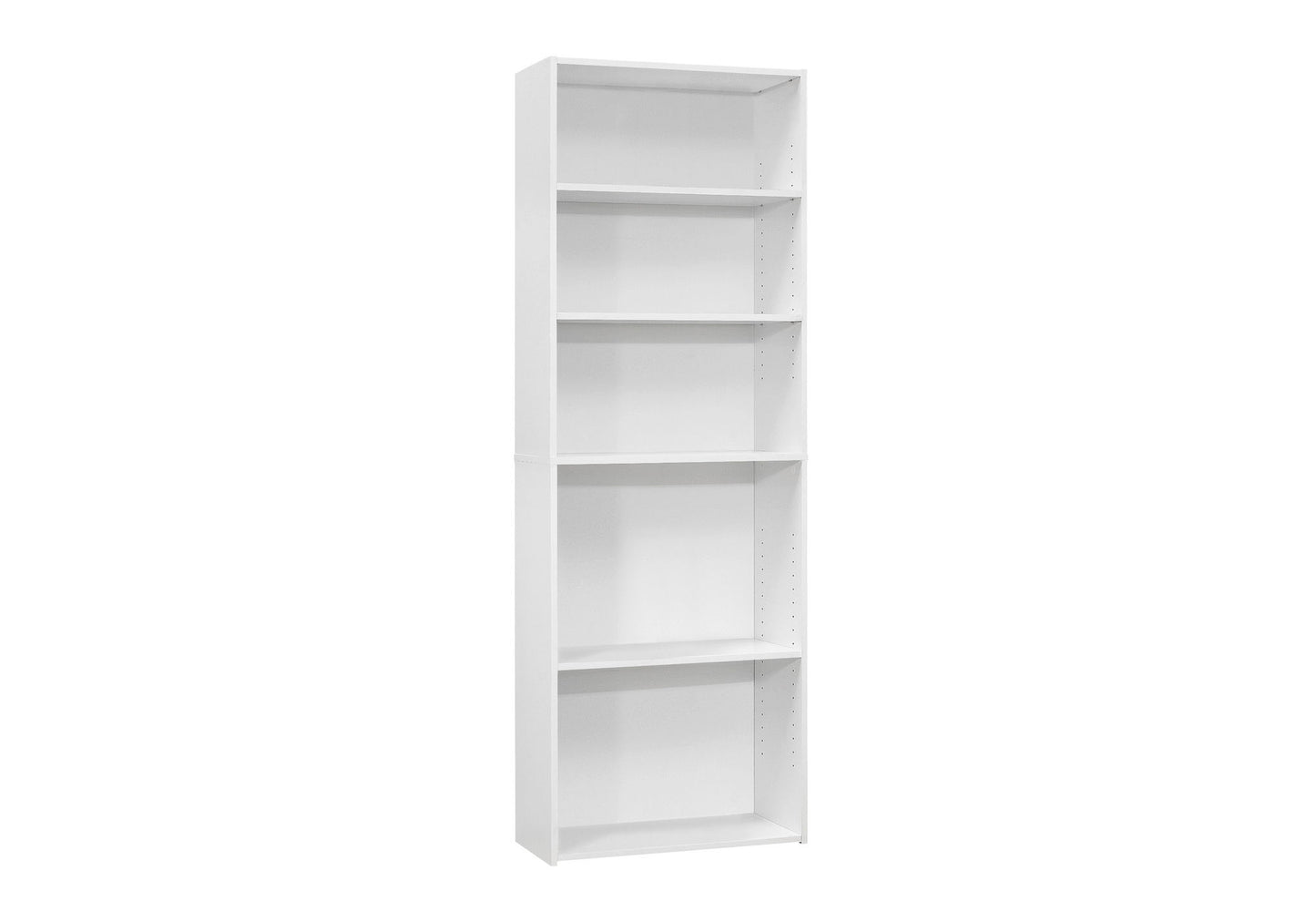 Bookshelf, Bookcase, 6 Tier, For Office, Transitional 8th Street