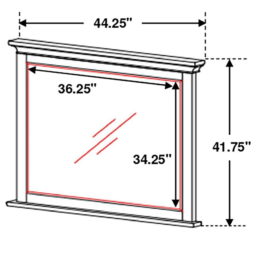 Franco - Dresser Mirror CoasterEssence