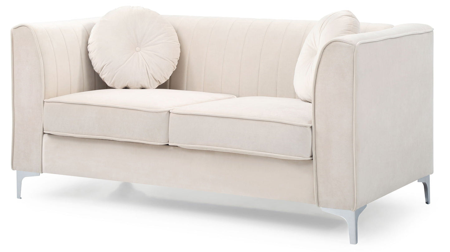 Delray - Micro Suede Loveseat Glory Furniture