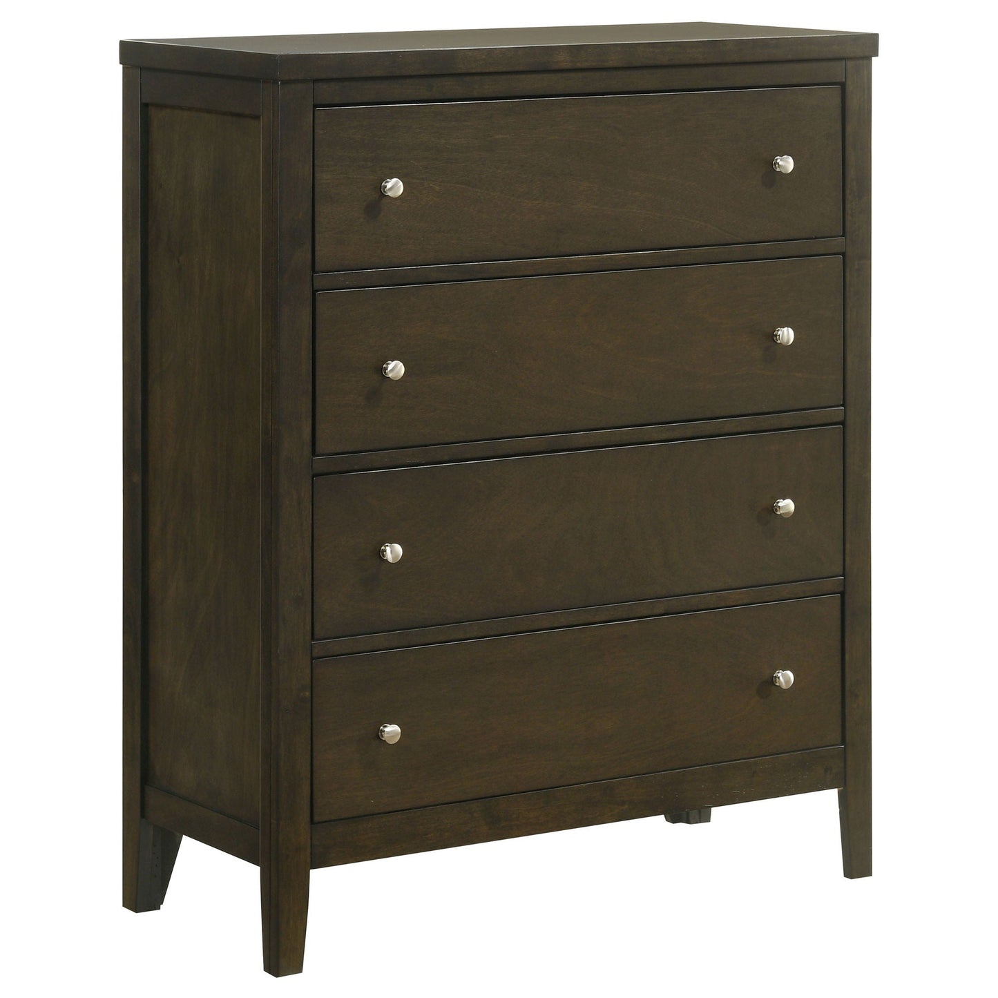 Wilkes - 4-Drawer Chest Of Drawers - Dark Cocoa Coaster Fine Furniture