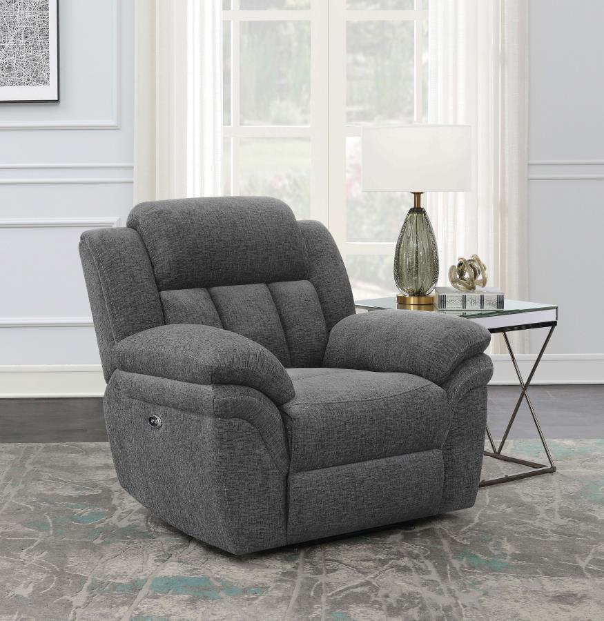 Bahrain - Upholstered Glider Recliner CoasterEssence