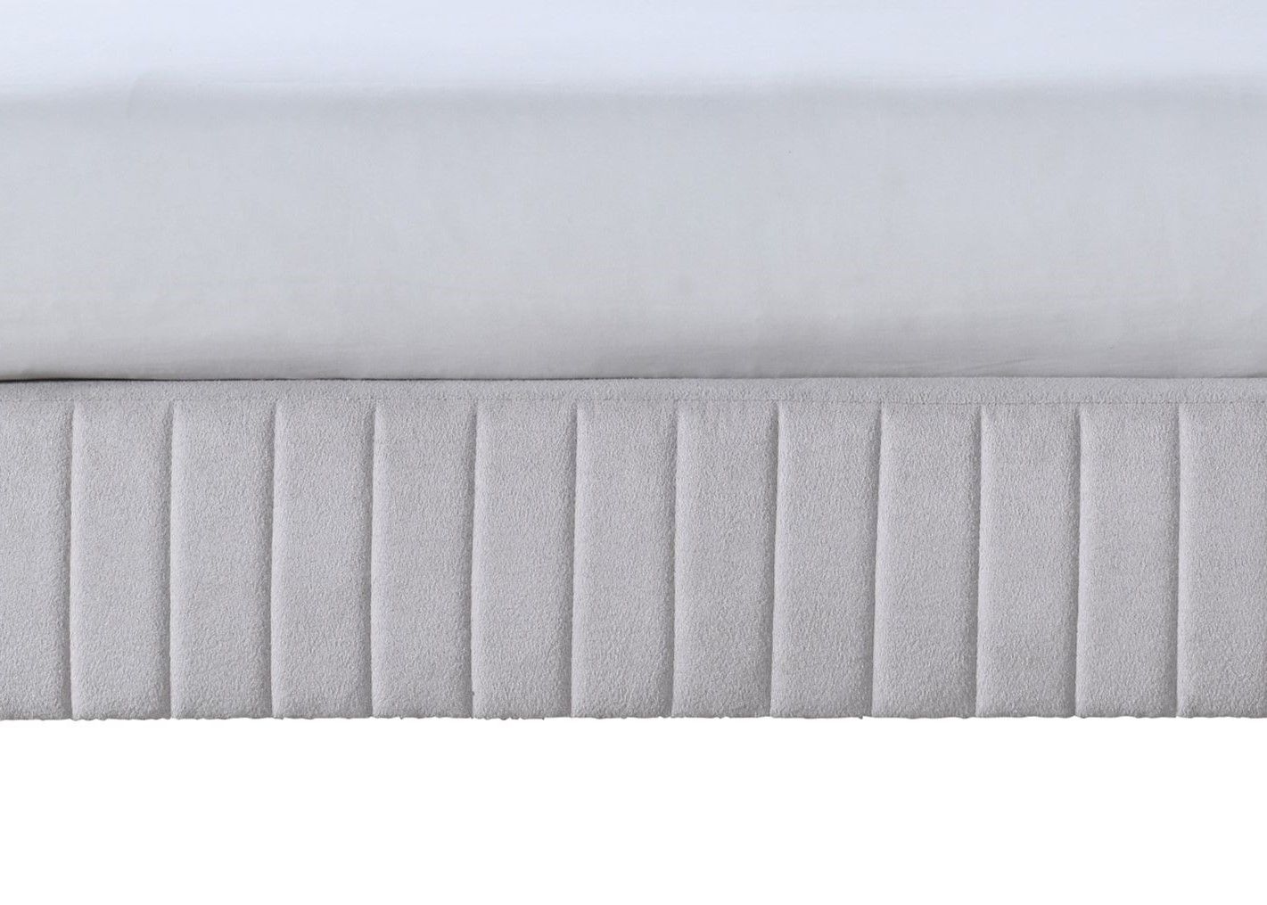 Queen Upholstered Bed - Beige Bernards Furniture