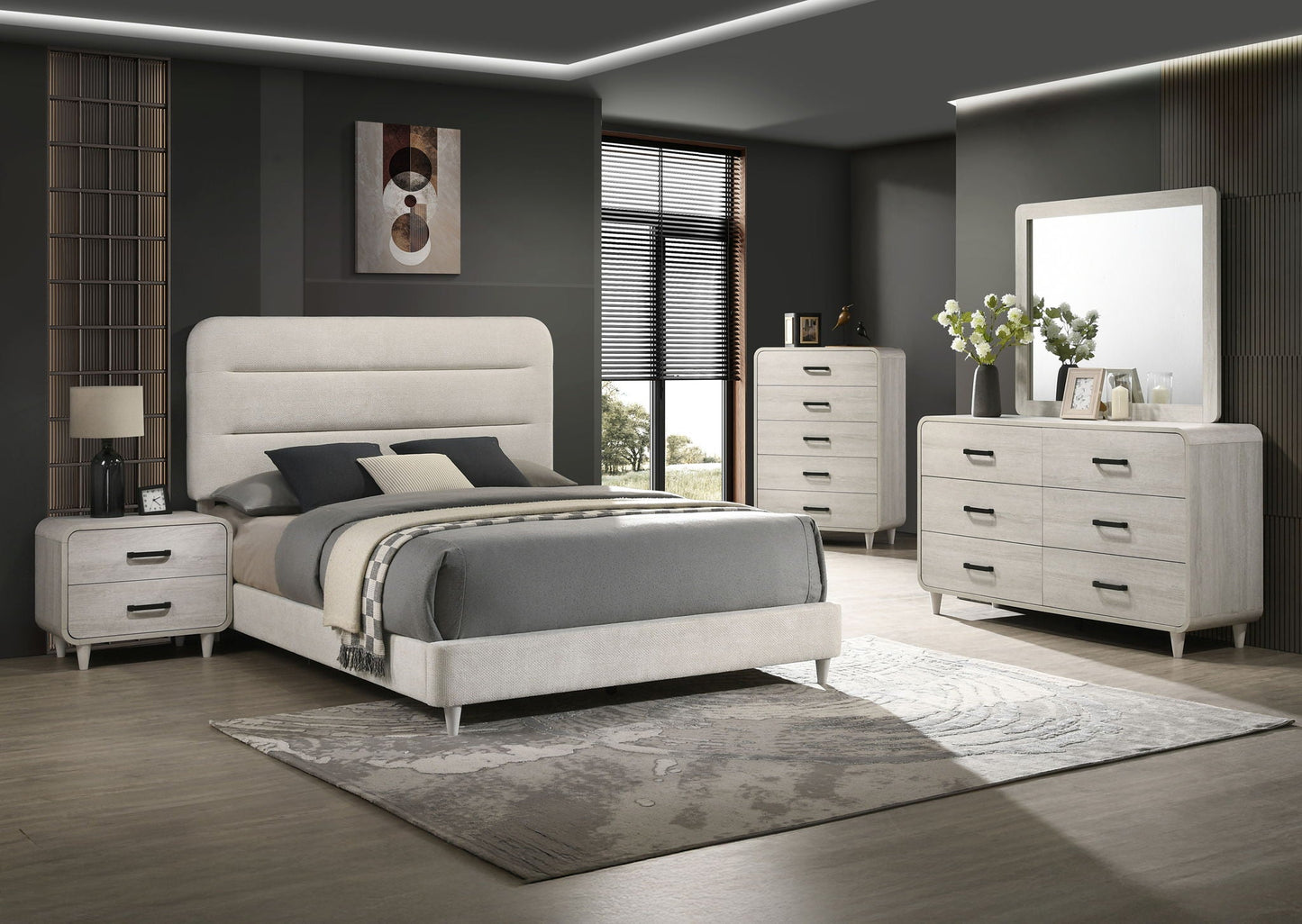 Nyomi - Bedroom Set Crown Mark