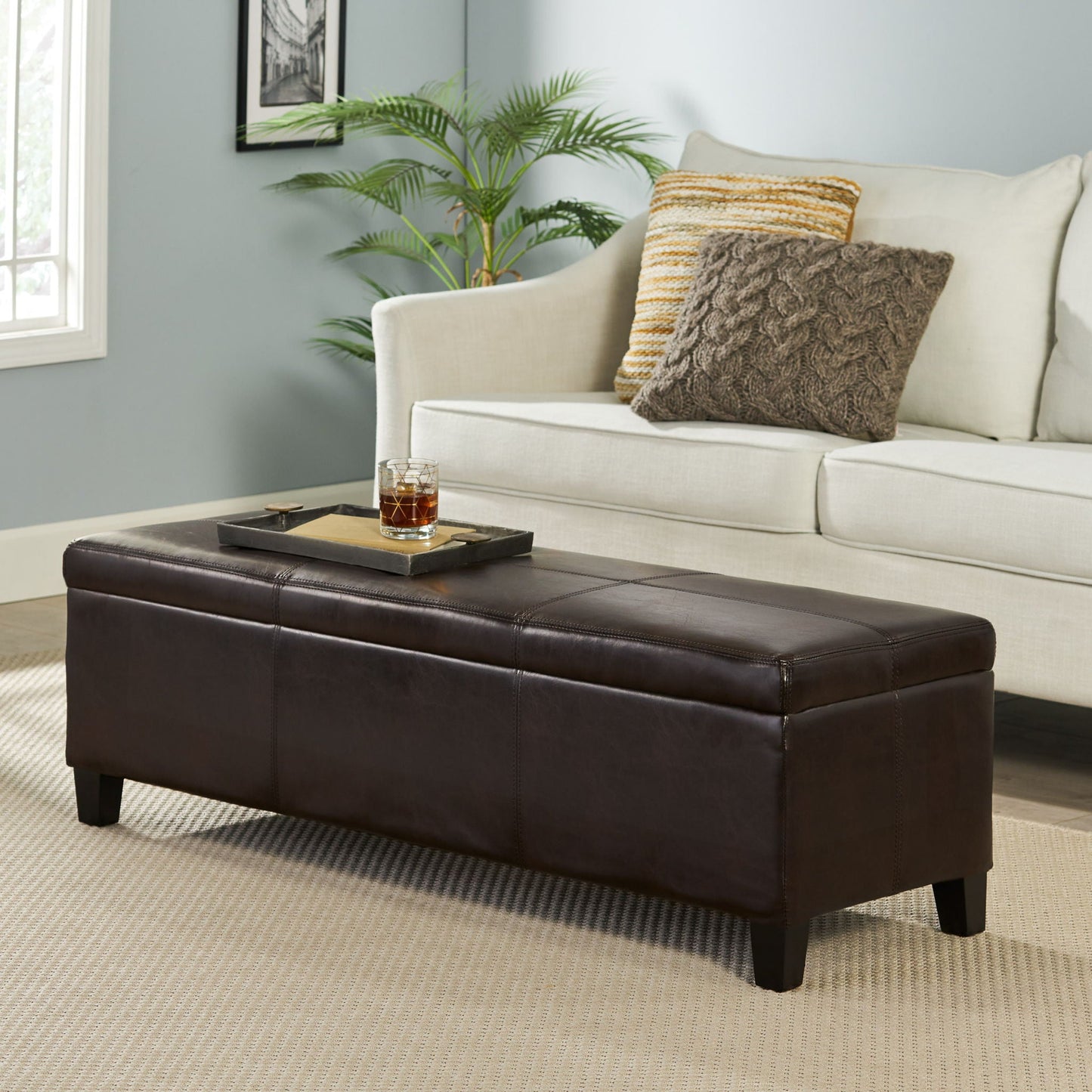 Glouster - Contemporary Storage Ottoman Noble House