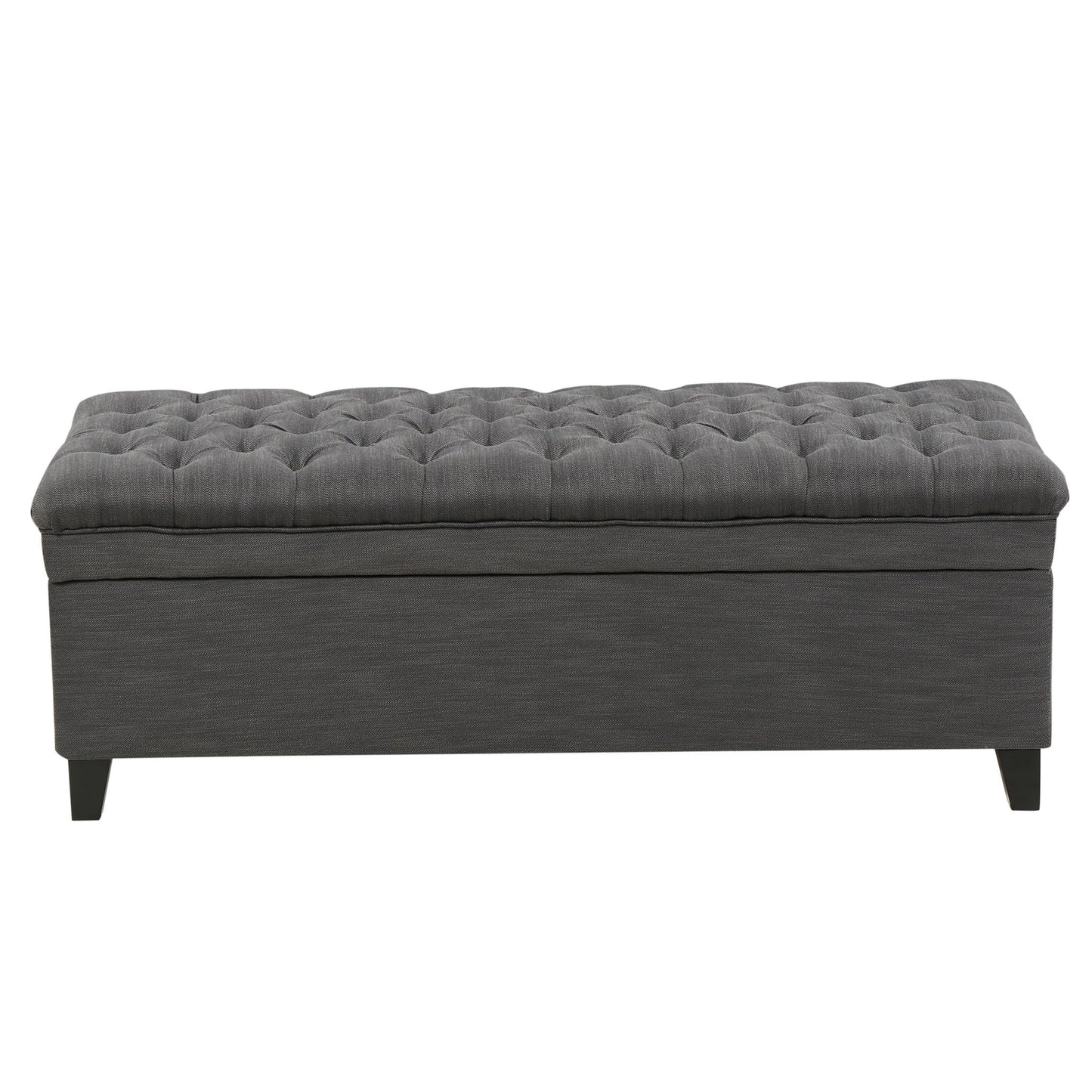 Juliana - Storage Ottoman With Birch Legs - Snoozhouse