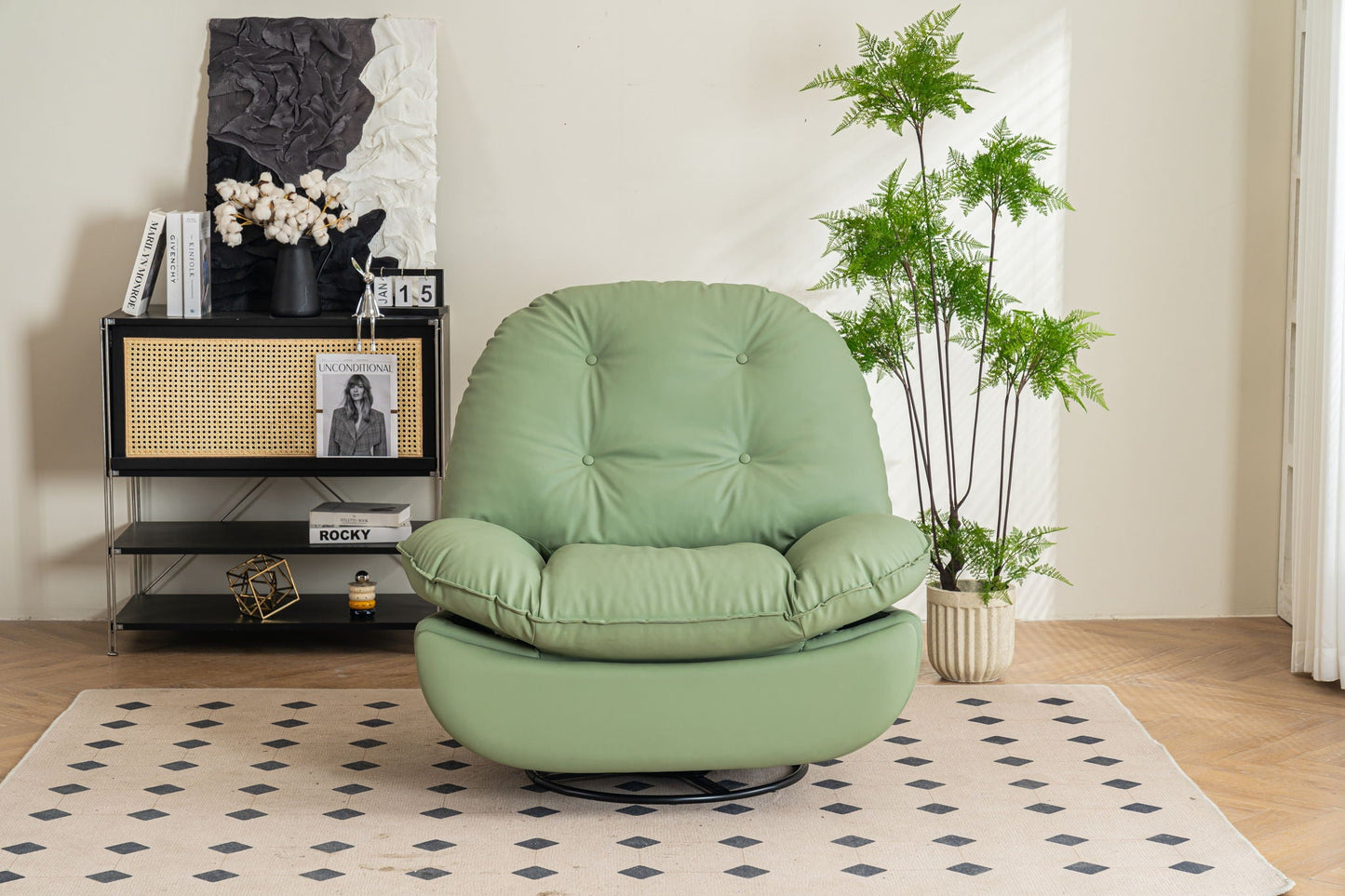 Power Recliner Swivel Glider USB Charger With Bluetooth Music Player, Sleep, Working, Game And Leisure Home Essentials