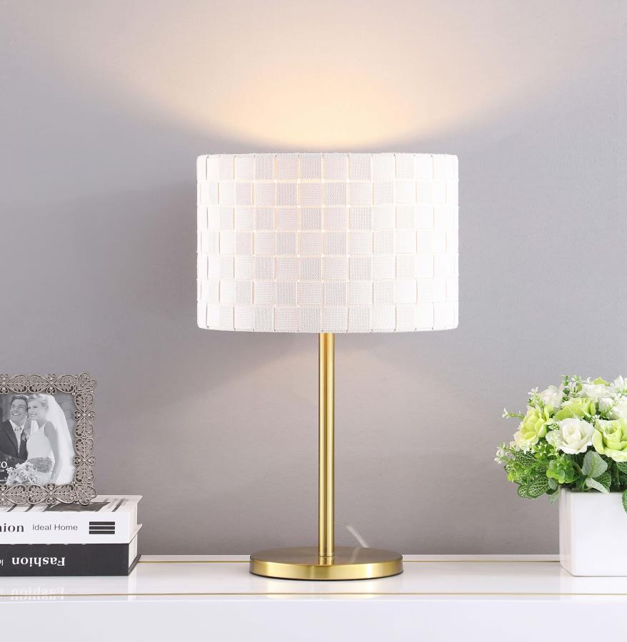 Ramiro - Drum Shade Metal Lamp Coaster Fine Furniture