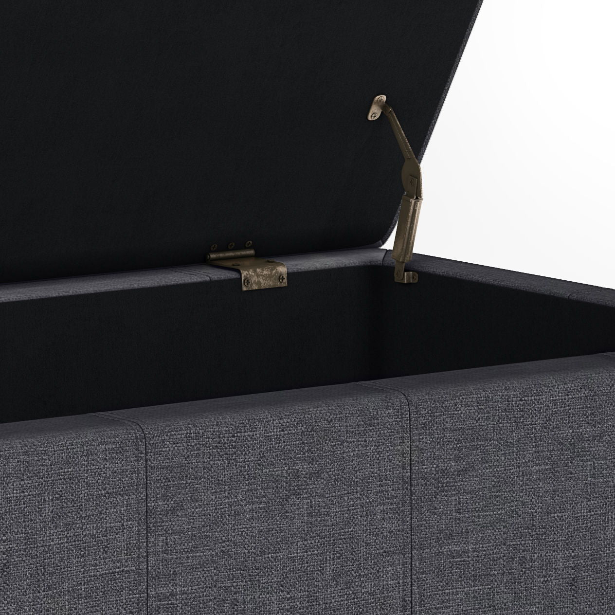Dover - Upholstered Storage Ottoman Bench Simpli-Home