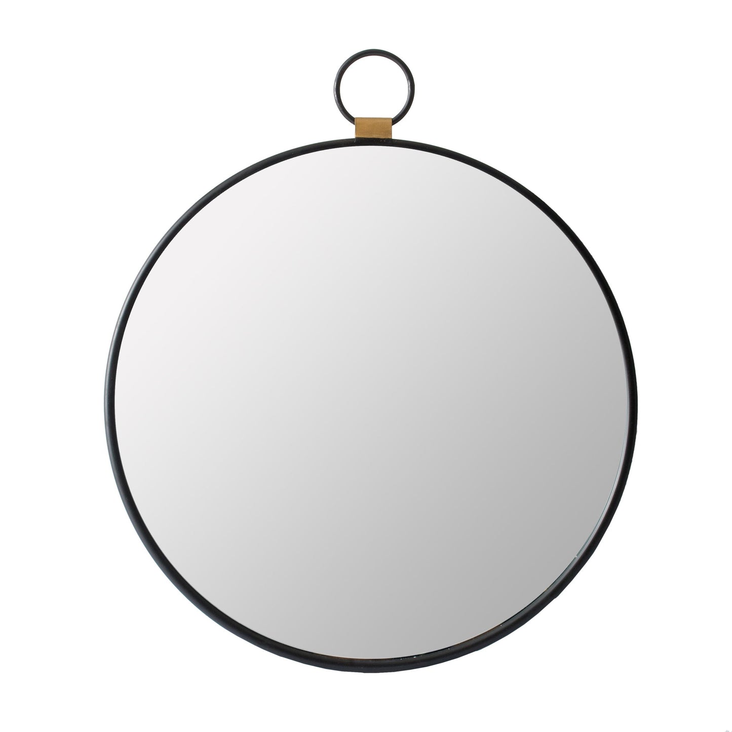 Wall Mirror With Frame, Contemporary Minimalist Accent Mirror For Living Room, Foyer, Entryway, Bedroom - Black Daily Nest