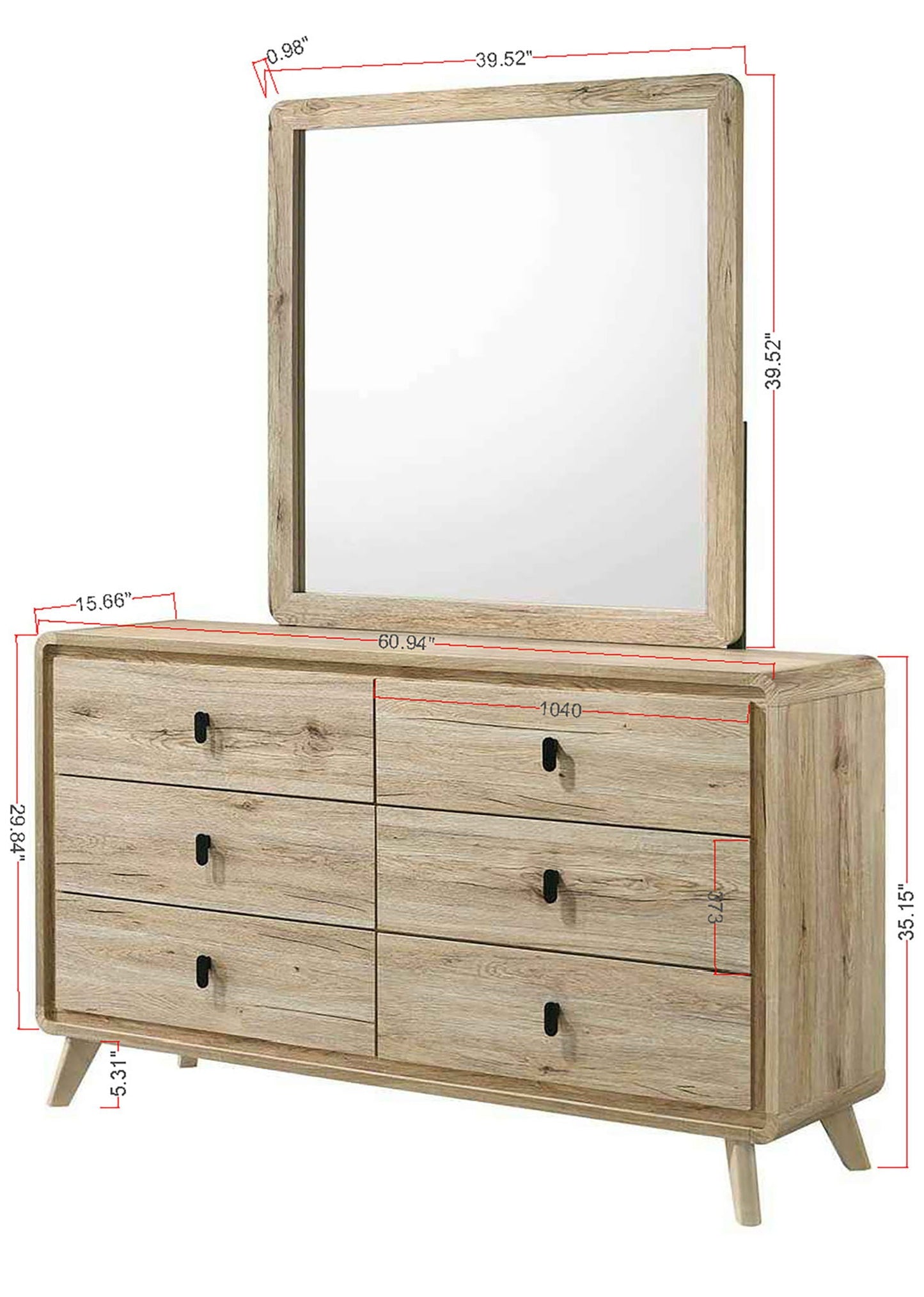 Dawson - Dresser Crown Mark