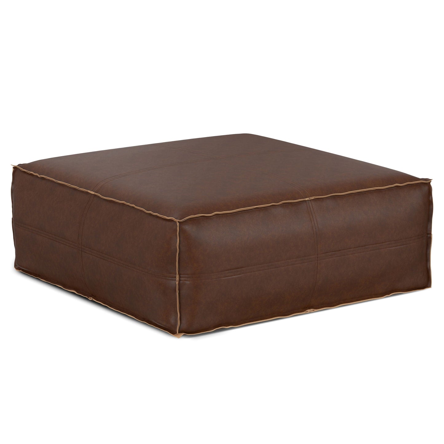 Brody - Large Square, Coffee Table Pouf Simpli-Home