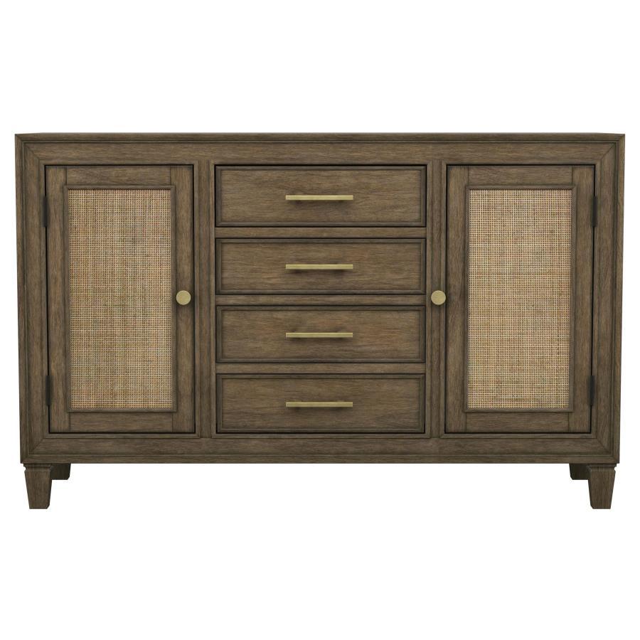 Matisse - 4-Drawer Sideboard Buffet Cabinet - Dark Brown Coaster Fine Furniture
