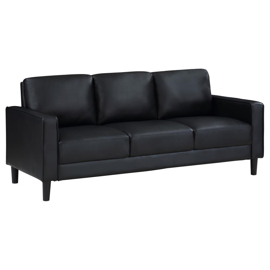 Ruth - Upholstered Track Arm Sofa Coaster Fine Furniture