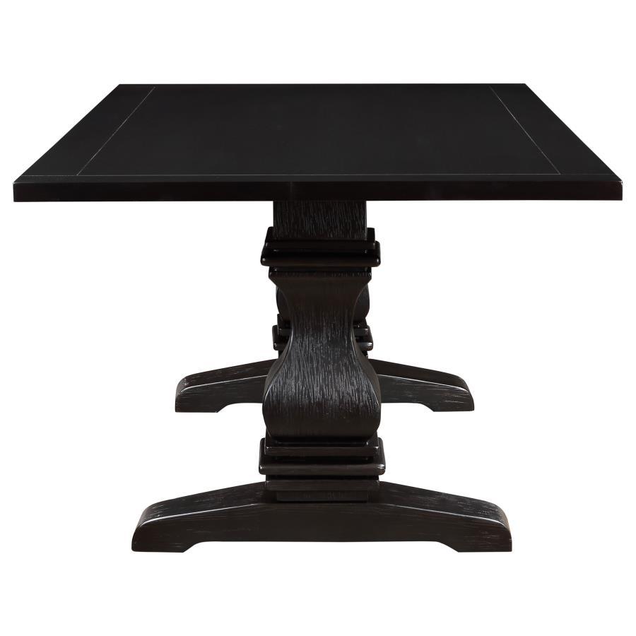 Parkins - Rectangular Dining Table - Rustic Espresso CoasterEssence
