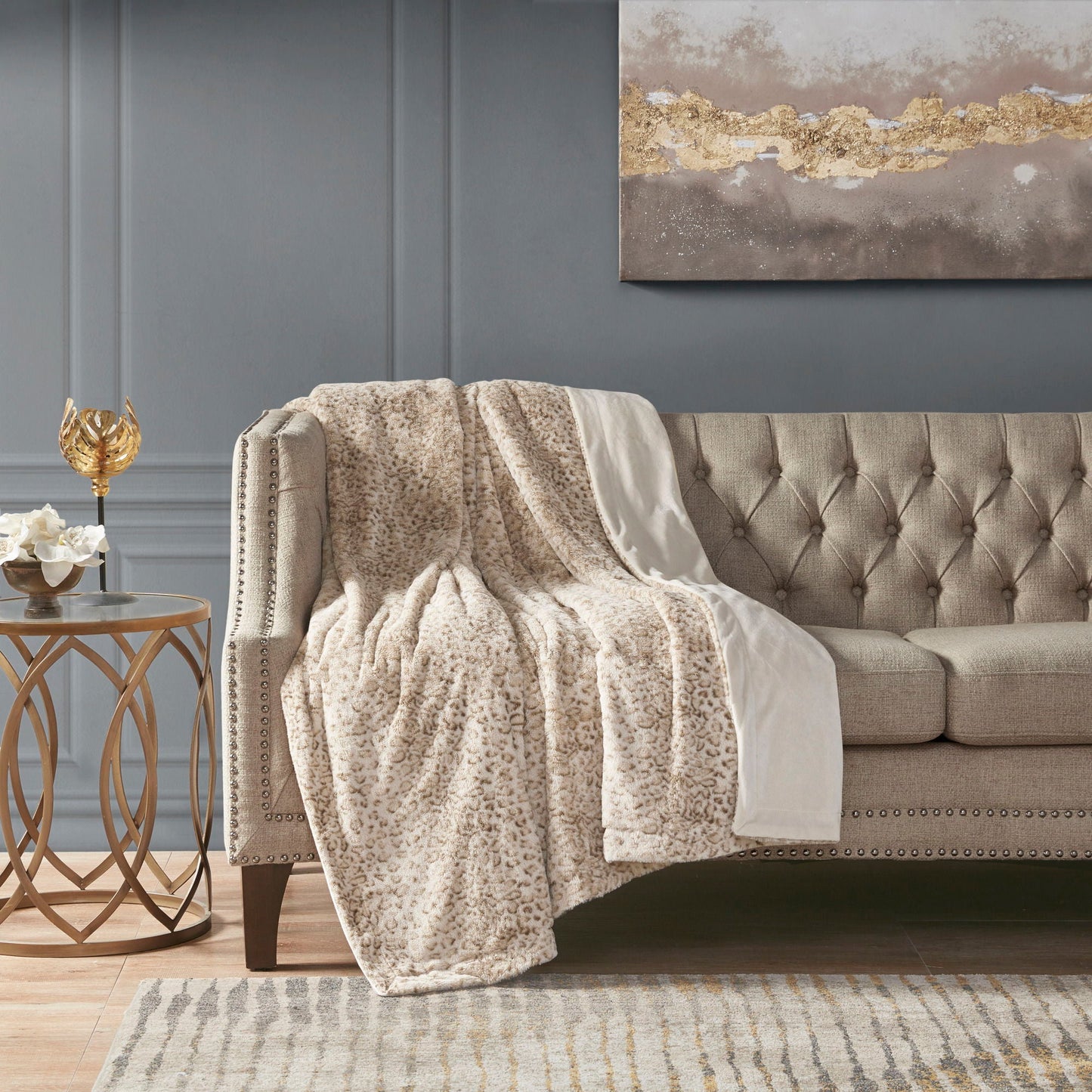 Zuri - Throw - Leopard Madison Park