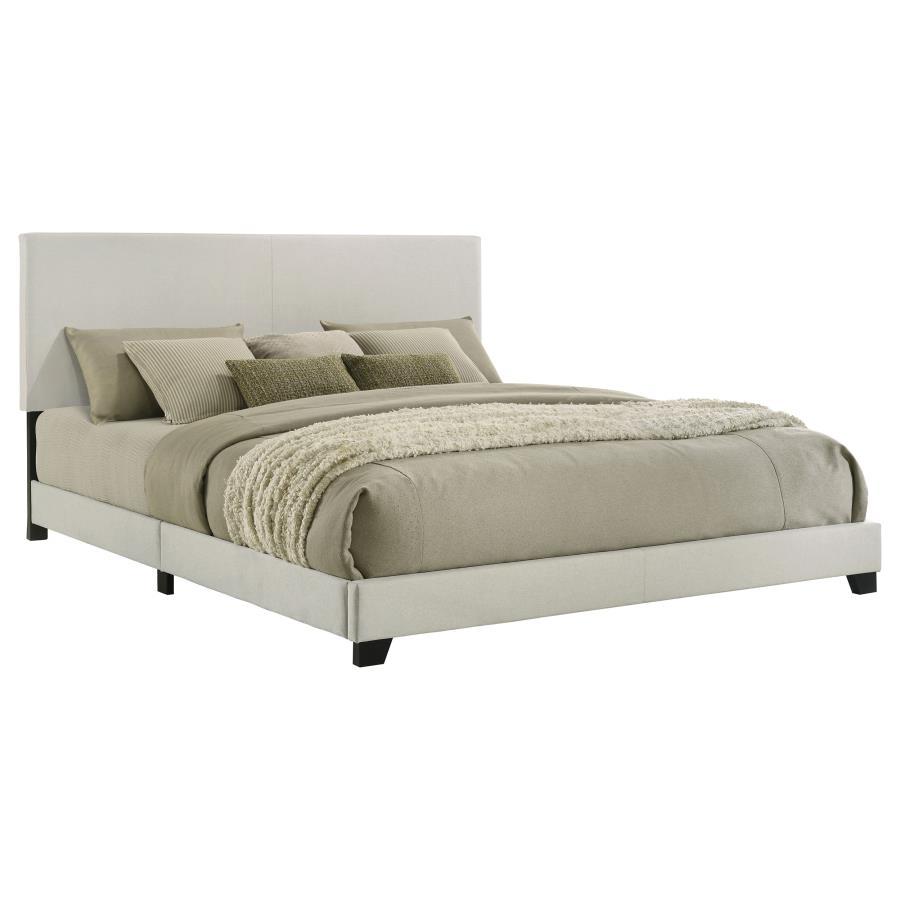 Dorian - Upholstered Panel Bed CoasterEveryday