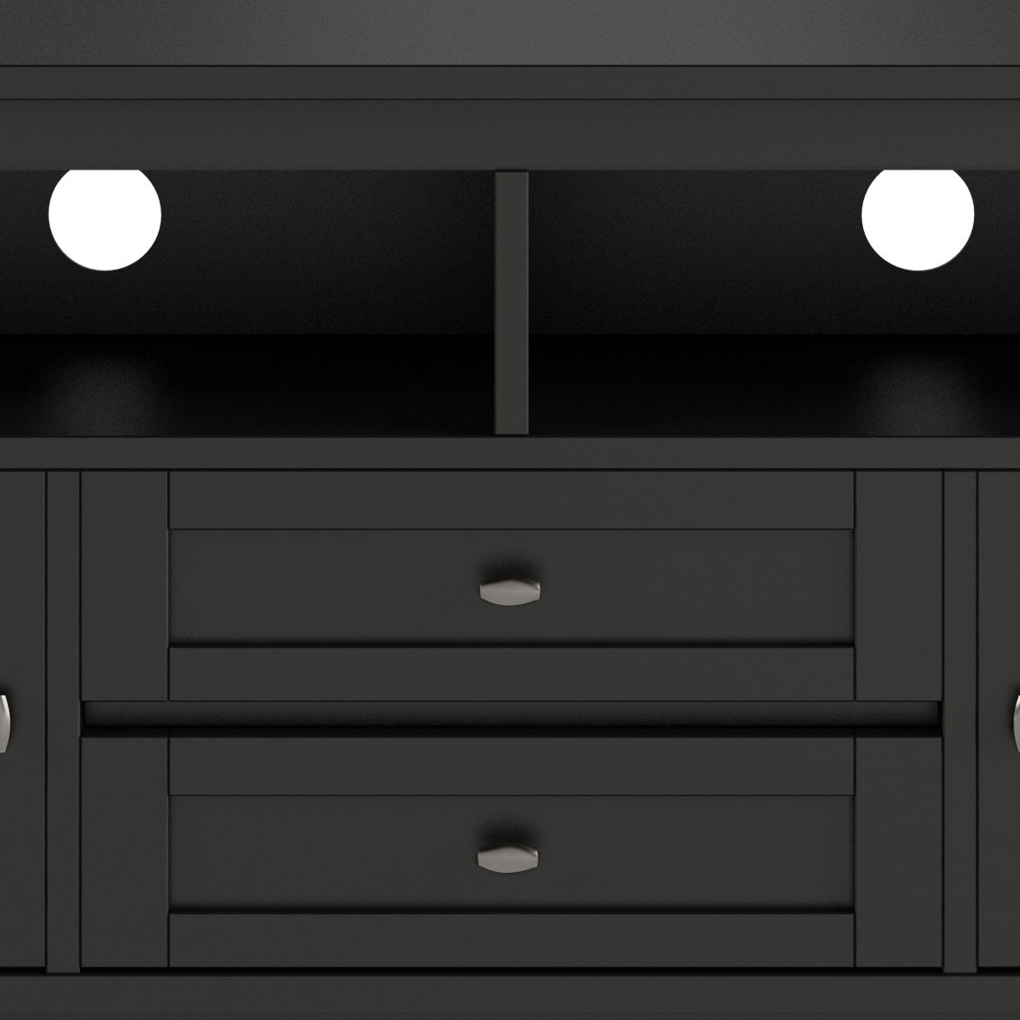 Warm Shaker - Handcrafted TV Media Stand Simpli-Home