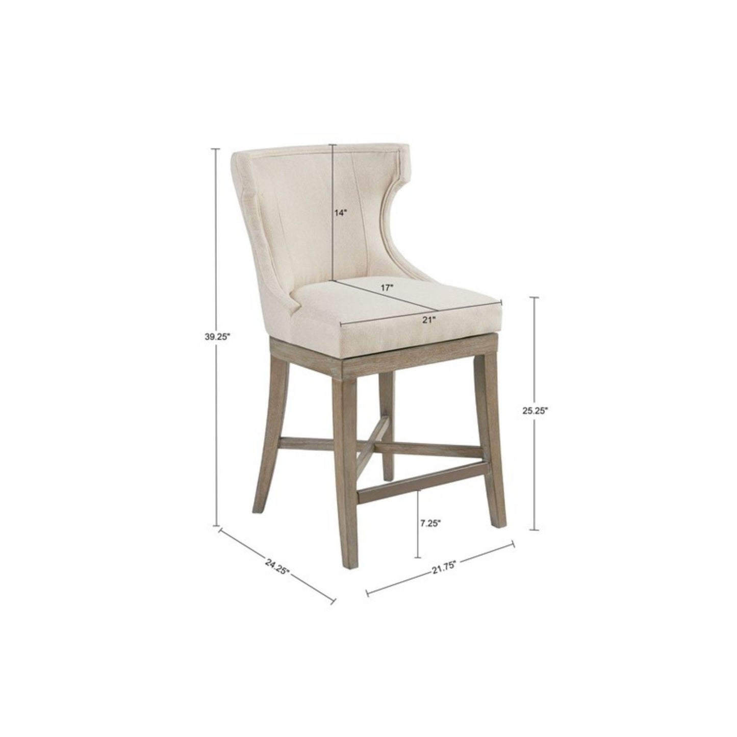 Carson - Counter Stool With Swivel Seat JLA