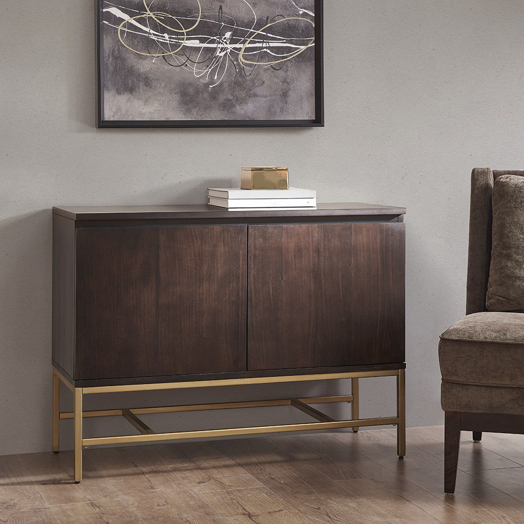 Allister - Accent Cabinet - Morocco / Gold Martha Stewart