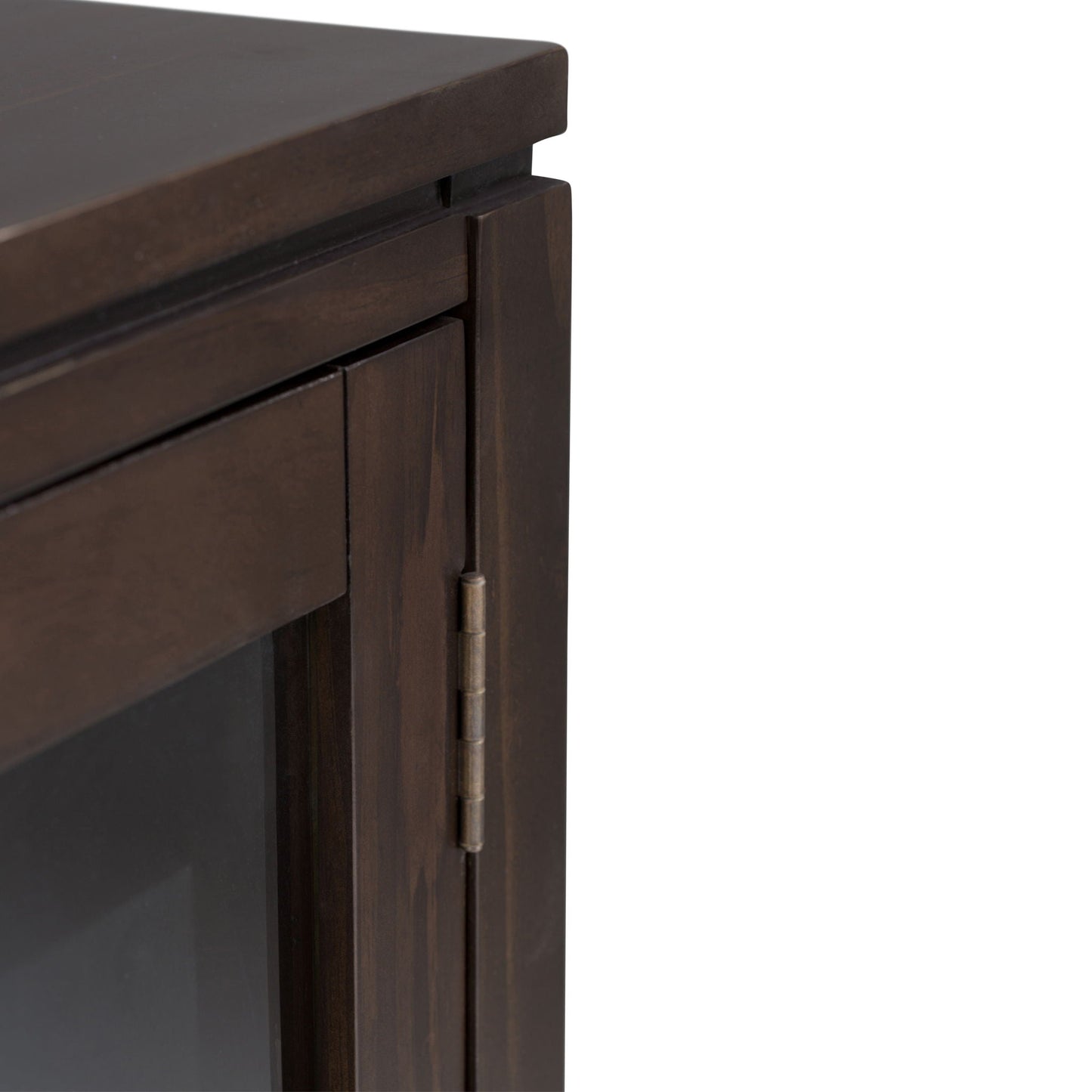 Cosmopolitan - Handcrafted Medium Storage Cabinet Simpli-Home