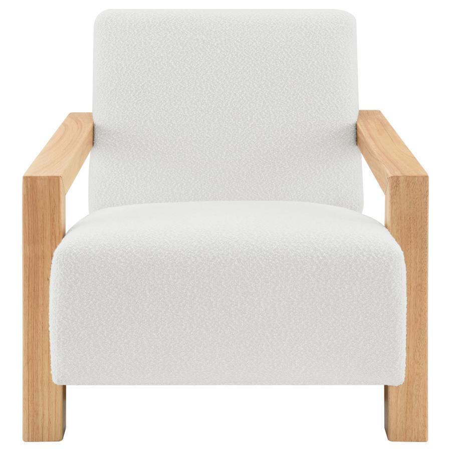 Fitzroy - Boucle Upholstered Accent Arm Chair Coaster Fine Furniture