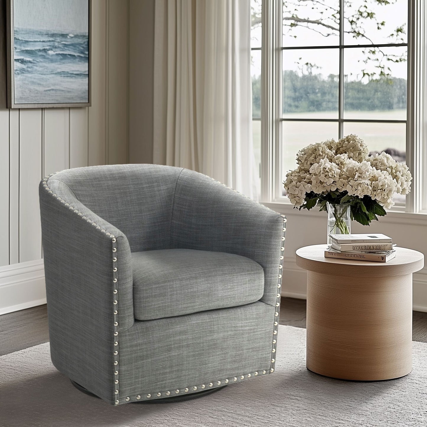 Tyler - Swivel - Gray Madison Park