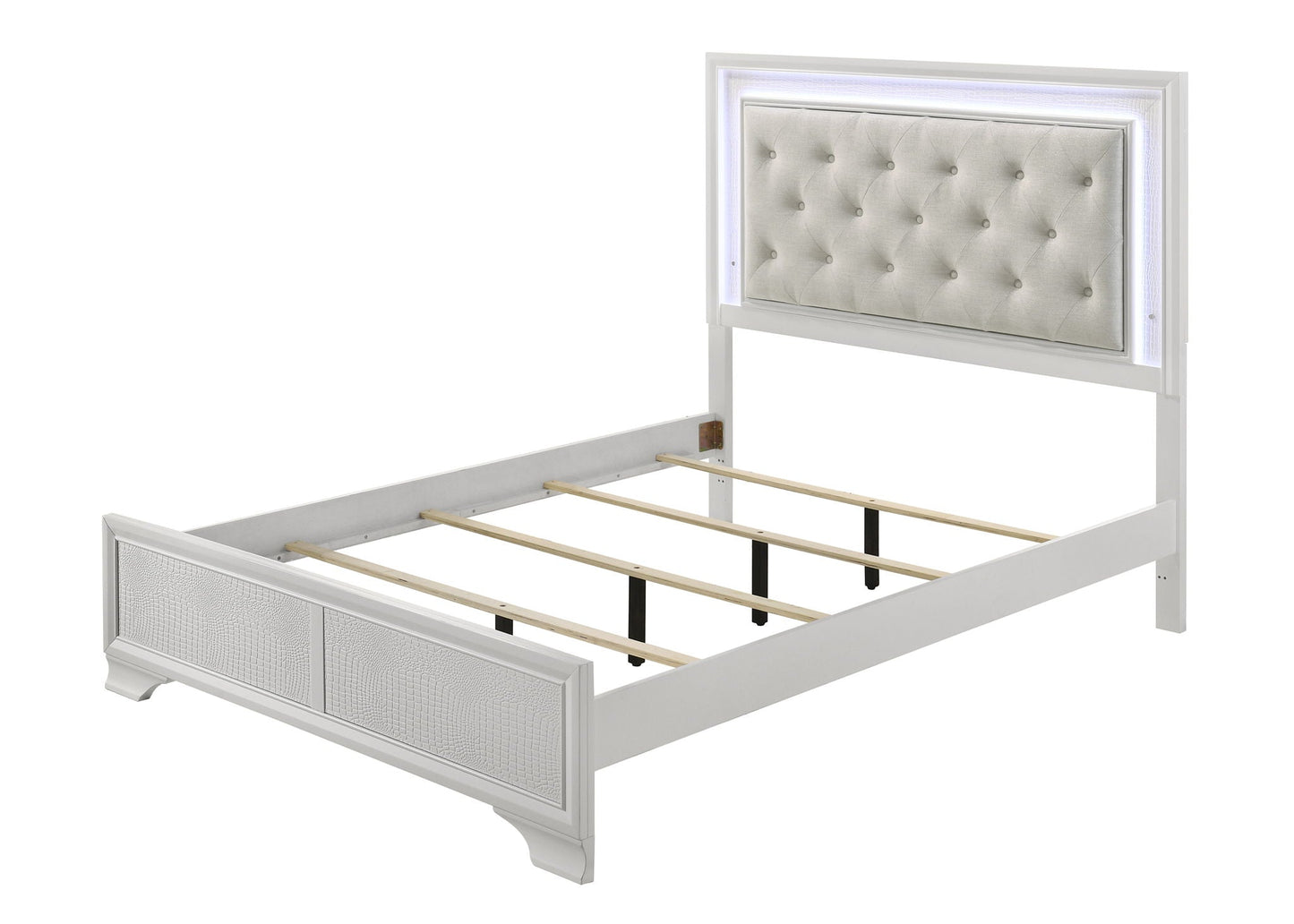 Lyssa - Bed With LED Crown Mark
