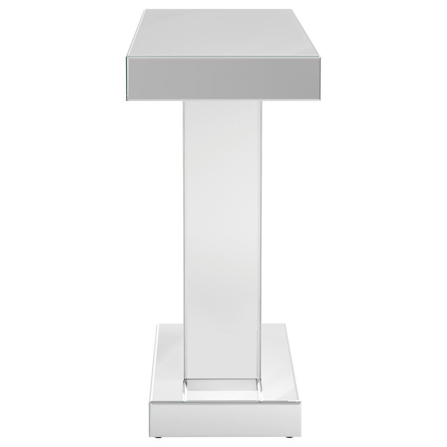 Crocus - Rectangular Mirrored Entryway Console Table - Silver CoasterEssence
