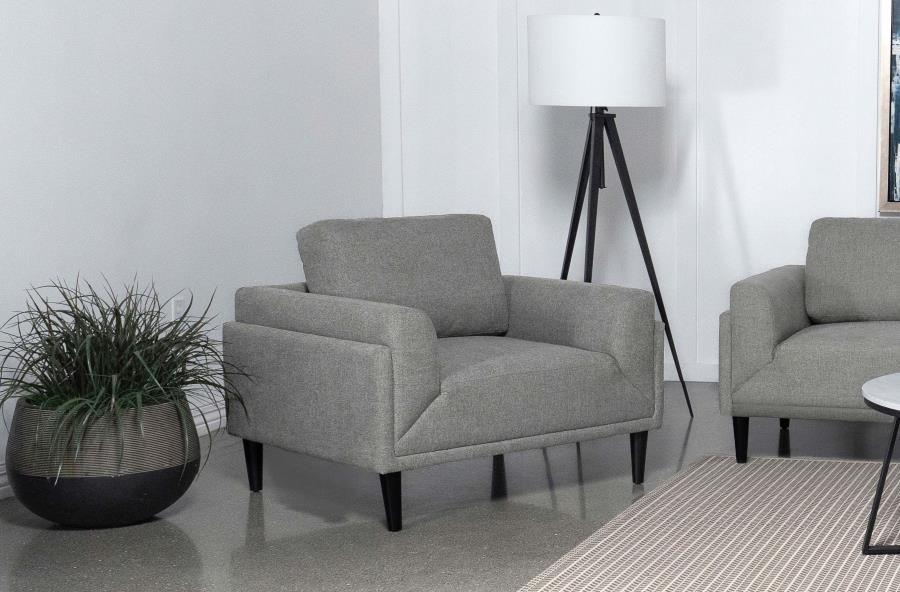Rilynn - Upholstered Track Arm Accent Chair Coaster Fine Furniture