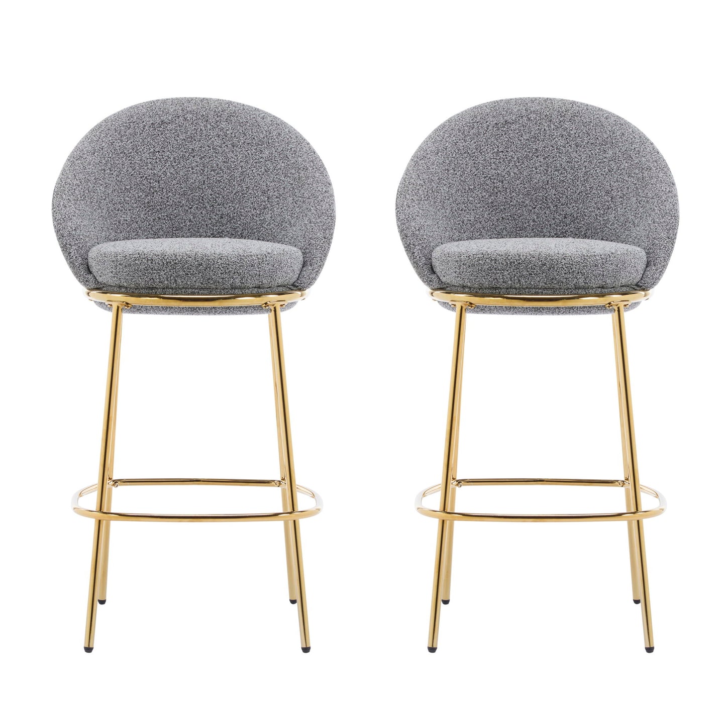 Celano - Upholstered Barstool (Set of 2) Noble House