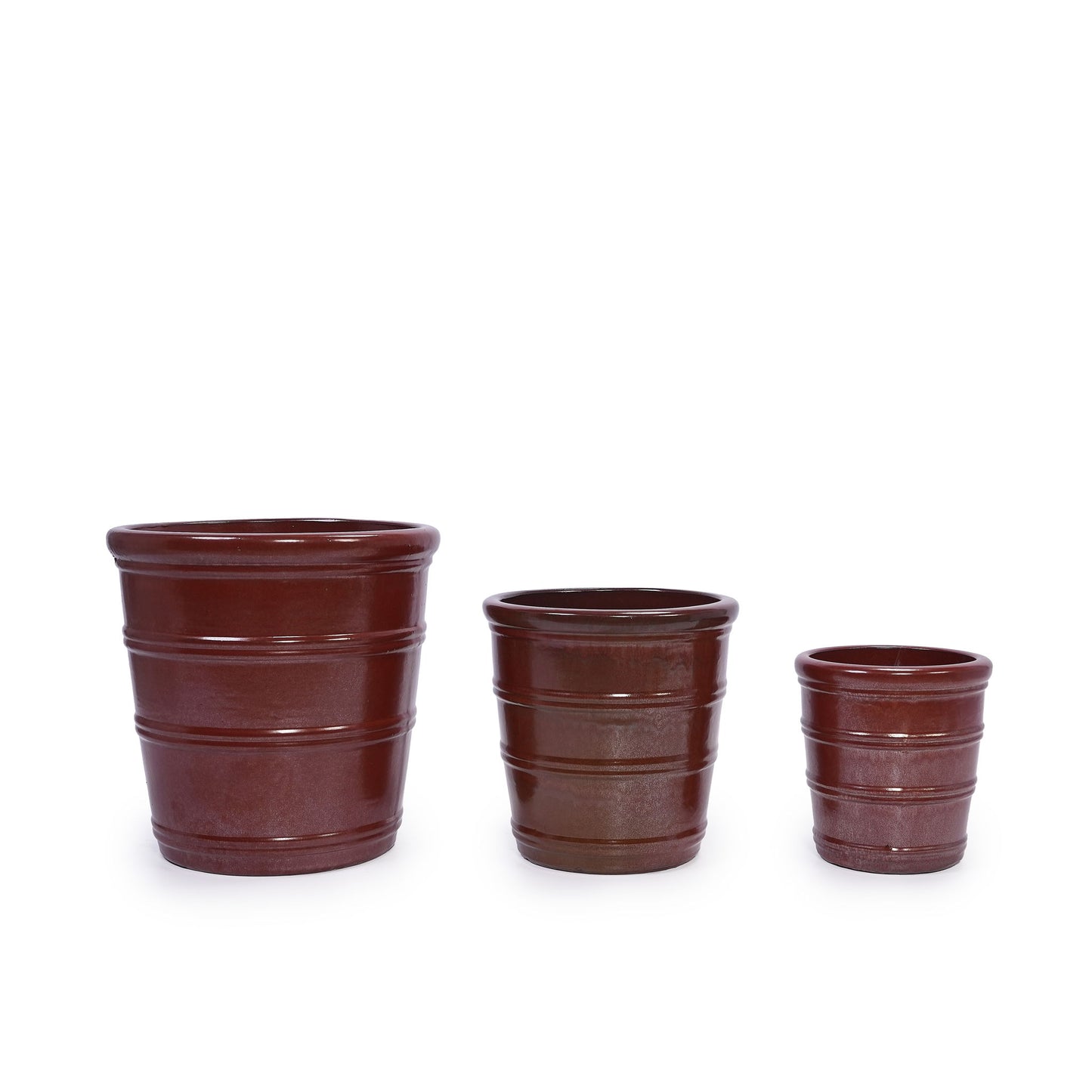 3 Pieces Flowerpot, Planter For Patio, Garden Or Windowsills Daily Nest