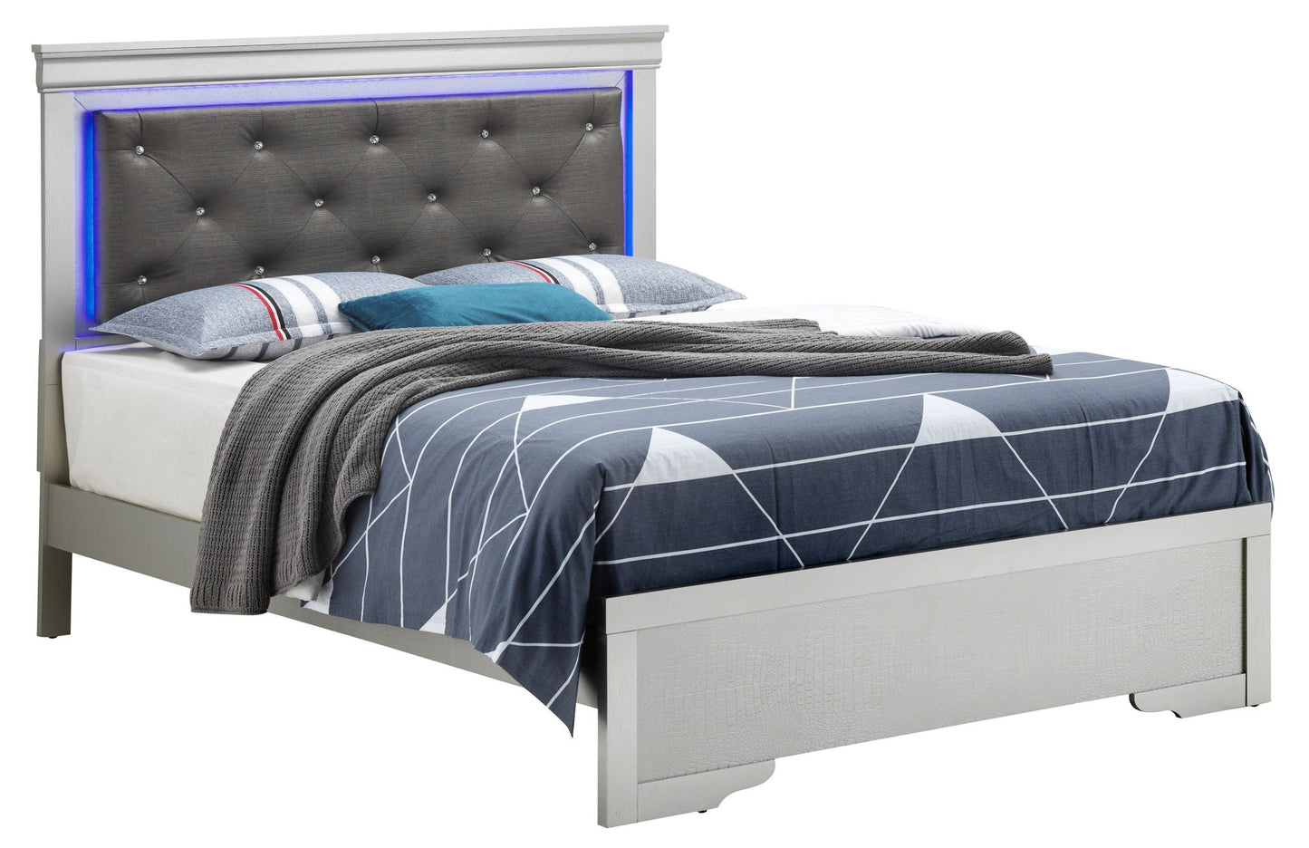 LED Elegant Bed Glory Furniture
