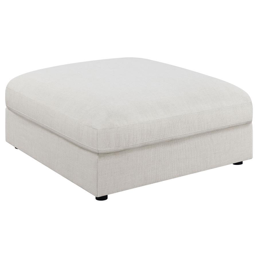 Serene - Square Upholstered Ottoman CoasterEssence