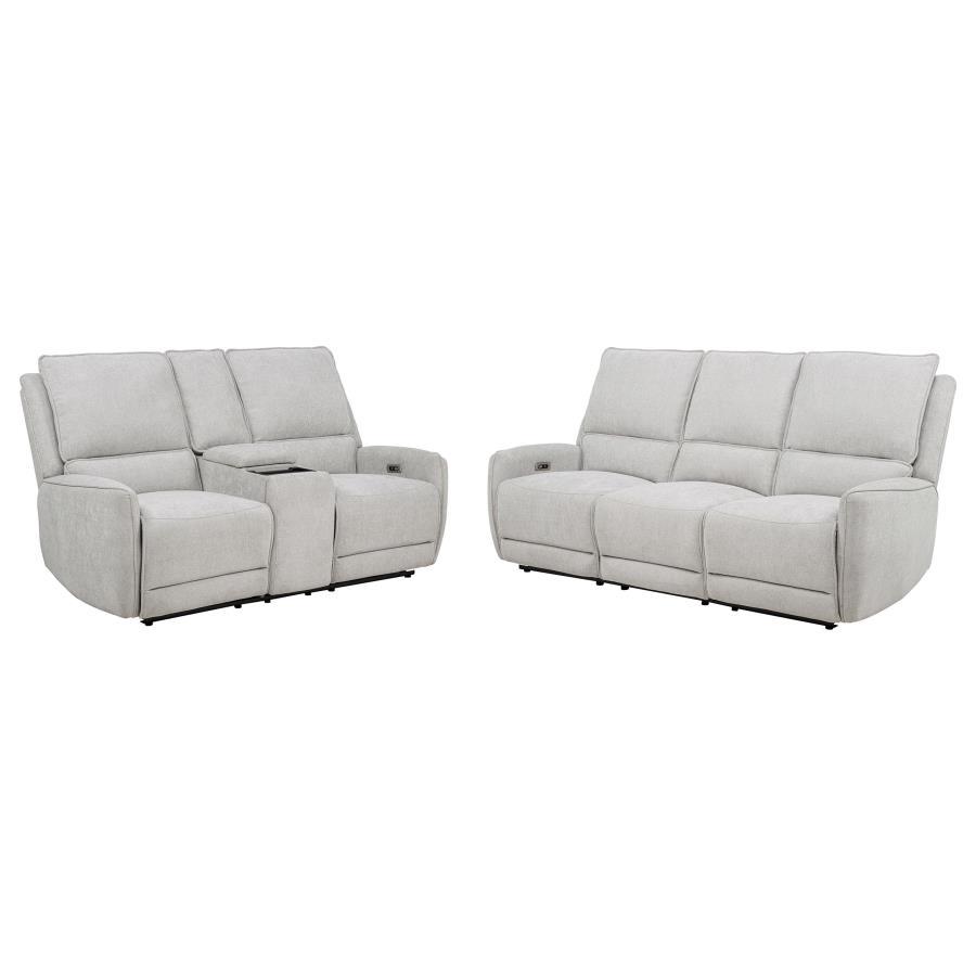 Sylmar - Chenille Power Reclining Sofa Set Coaster Fine Furniture