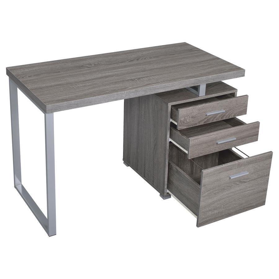 Brennan - 3-Drawer Office Computer Desk CoasterEveryday