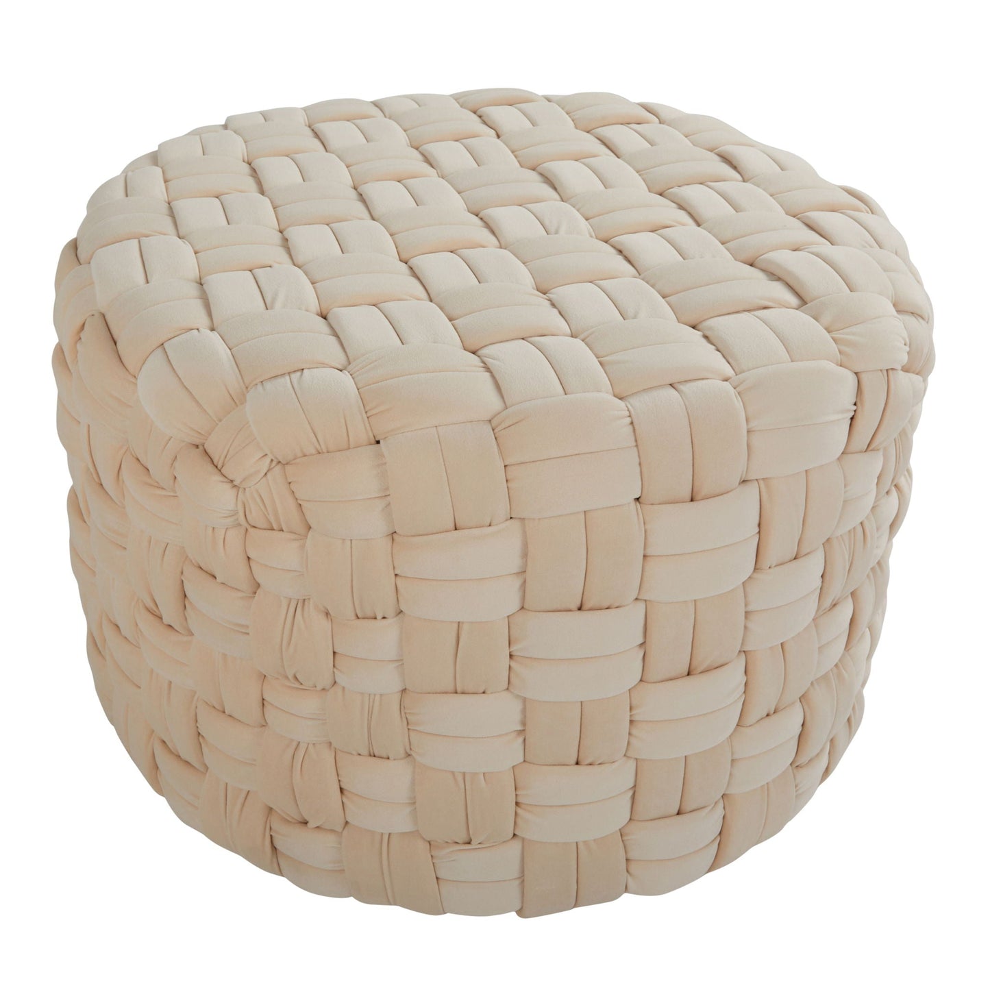 Braided - Versatile Round Ottoman Lumi Source