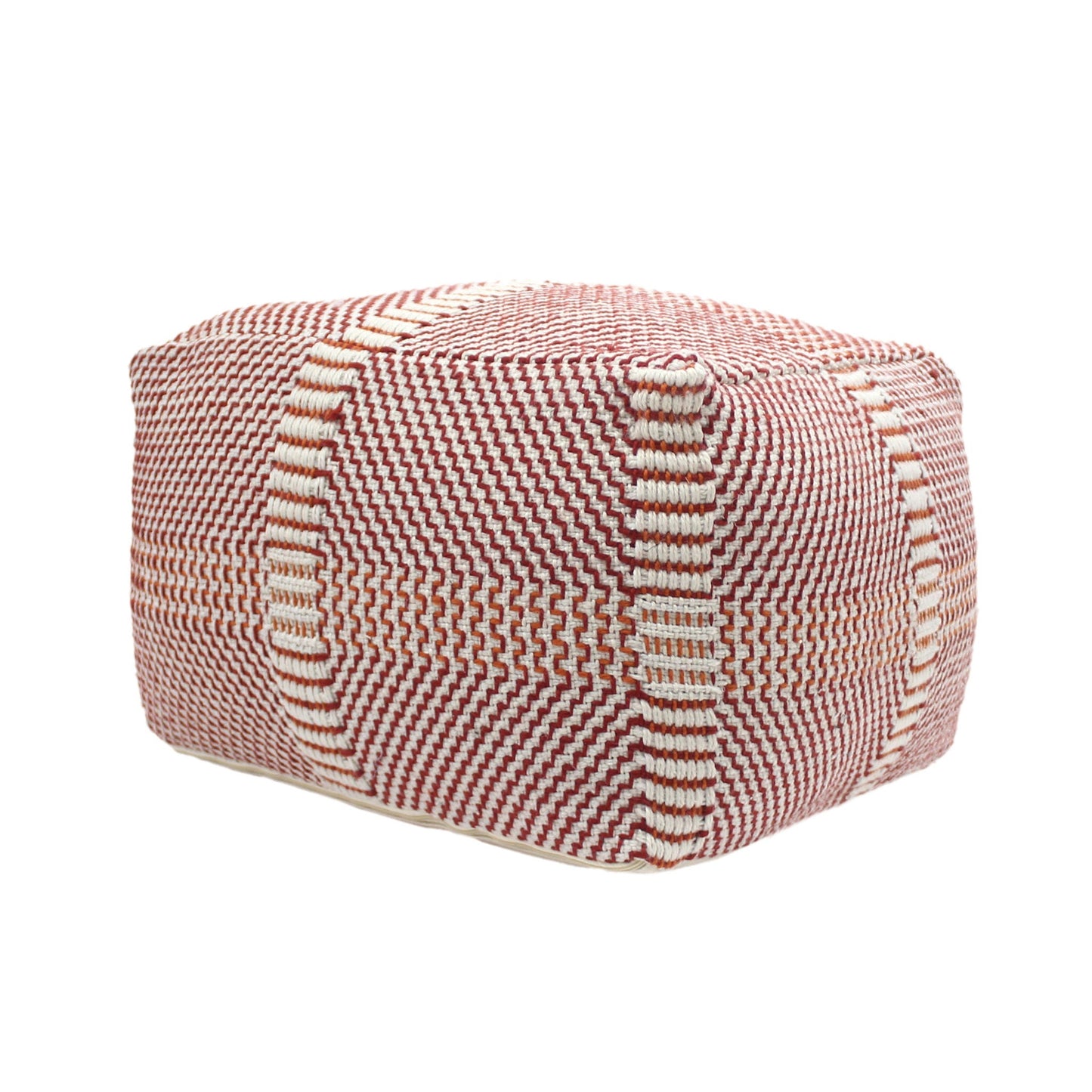Morro Bay - Handcrafted Water Resistant Pouf - Multi Color Home Essentials