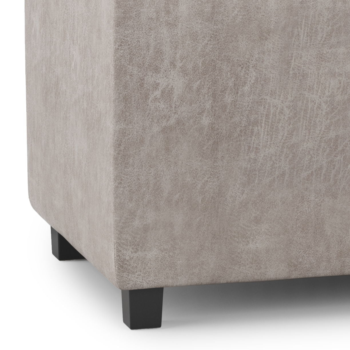 Avalon - Upholstered Storage Ottoman Simpli-Home