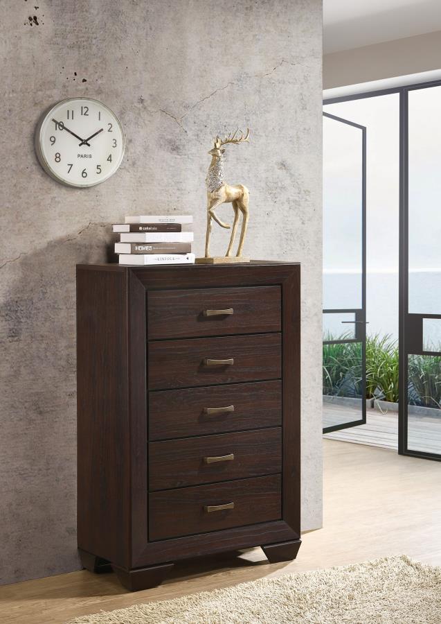 Kauffman - 5-Drawer Bedroom Chest CoasterEveryday