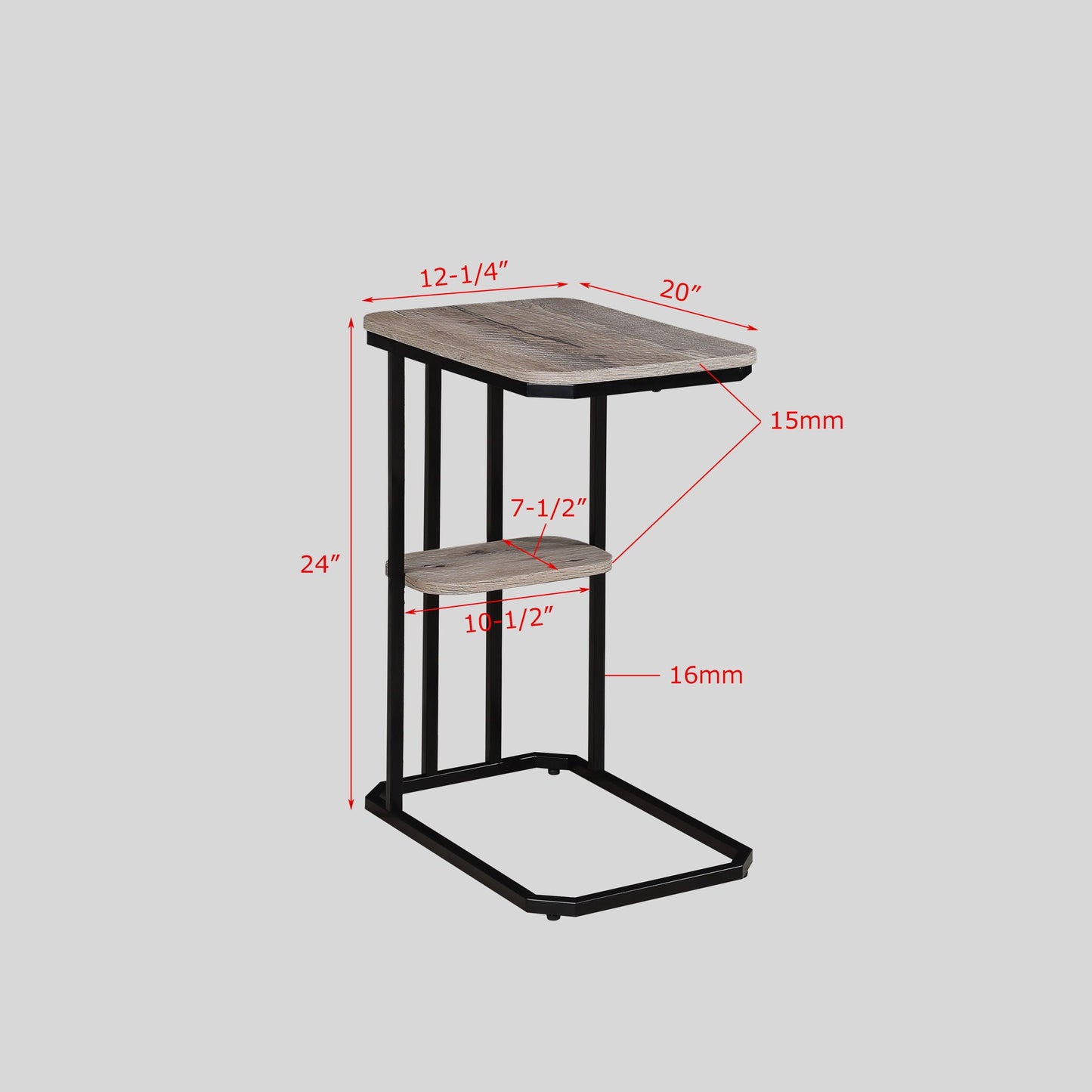 Ida - Chairside Table Crown Mark