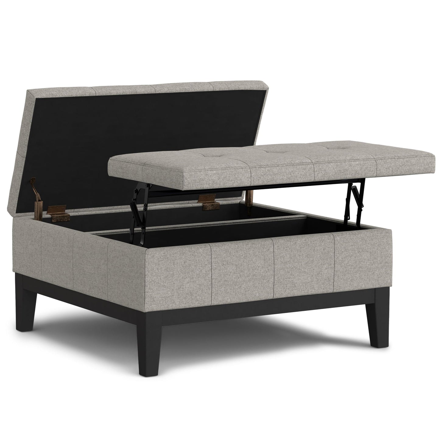 Dover - Multifunctional Lift Top Coffee Table Storage Ottoman Simpli-Home