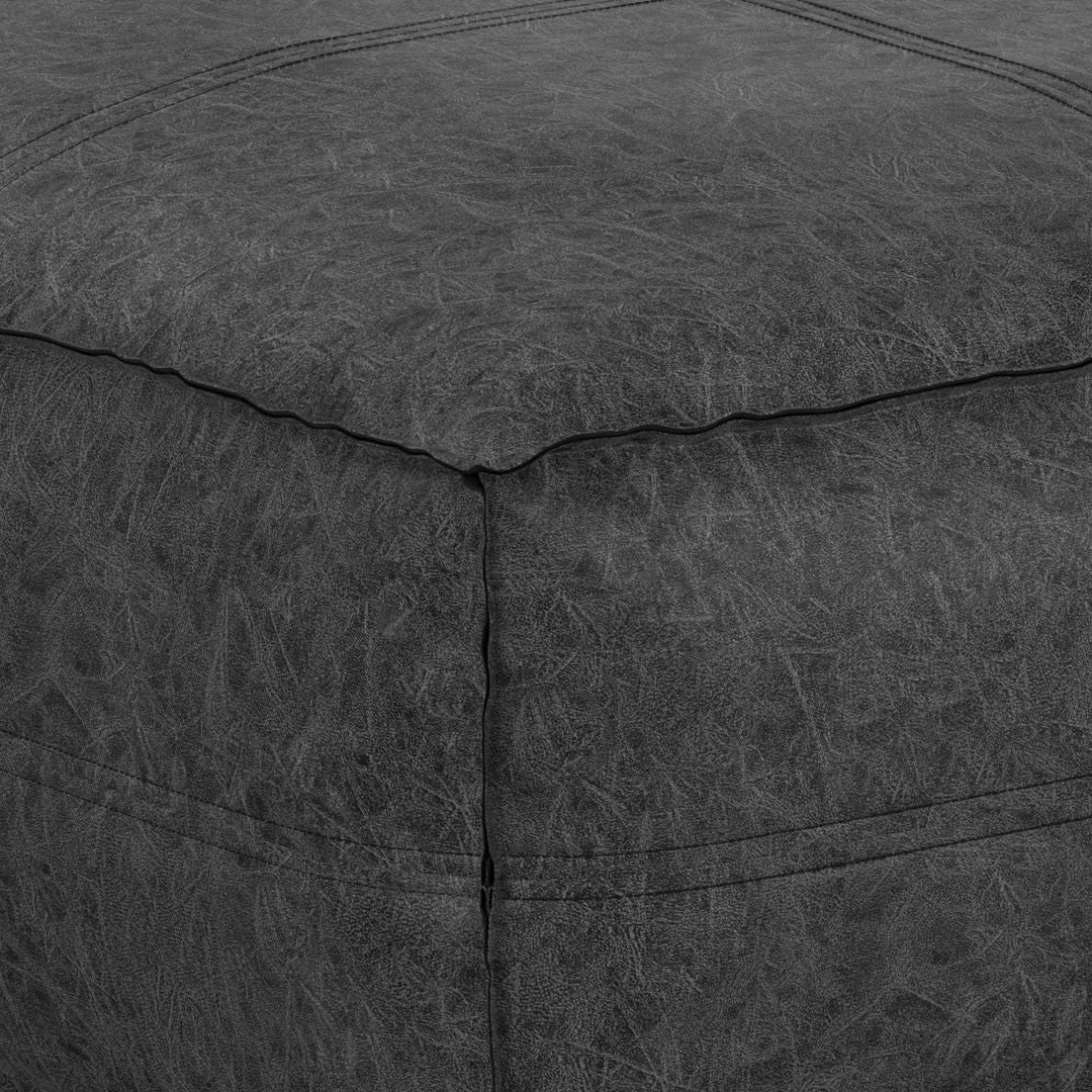Brody - Large Square, Coffee Table Pouf Simpli-Home