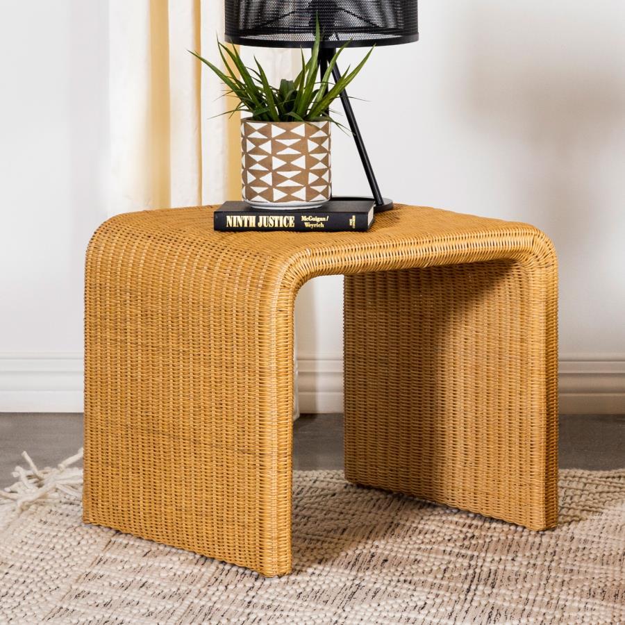 Cahya - Woven Rattan Table Coaster Fine Furniture