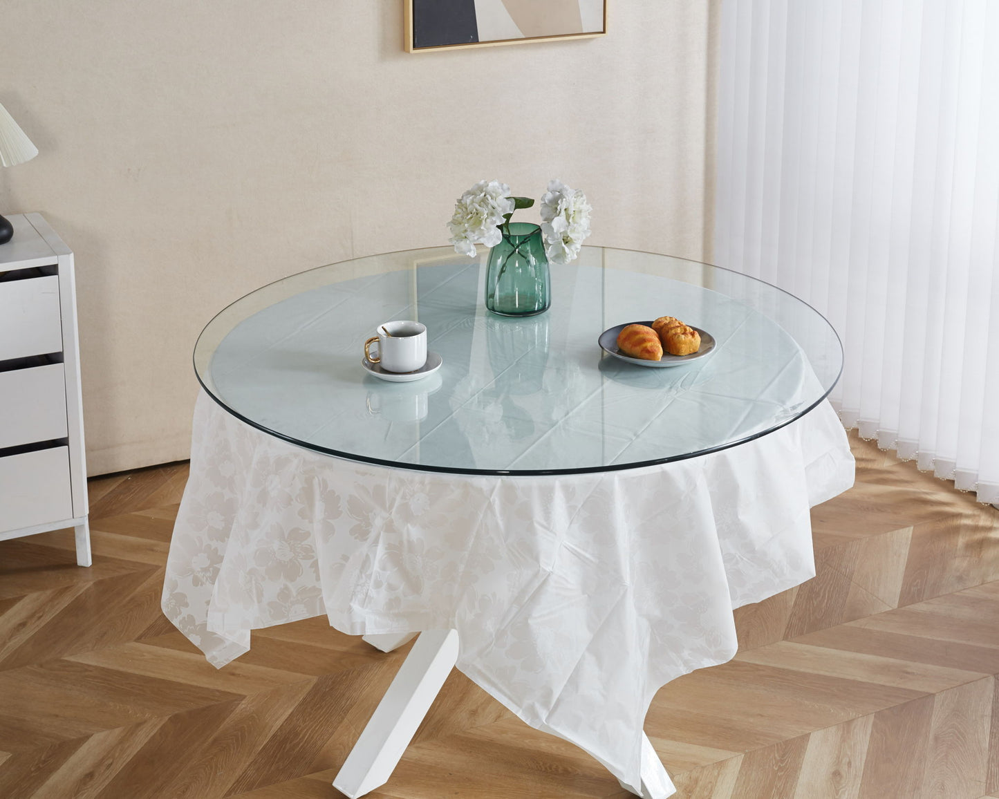 Tempered Glass Top - Clear Home Essentials